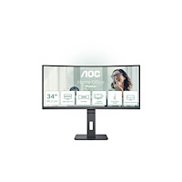 AOC AOC CU34P3CV, 86,4 cm (34"), 3440 x 1440 pixlar, UltraWide Q...