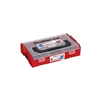 Fischer Fischer 535968, Förvaringslåda, Svart, Röd, Transparent, Rek...