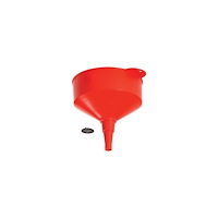 Dansk Værktøjs Agentur ApS HALLBAUER tratt plast röd med avtagbar sil och hög kant KT 2...