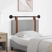 vidaXL Hängande Huvudgavel Moln Grå 90 x 40 cm Konstruerat trä