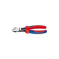 Knipex Knipex 74 12 180, Avbitartång, Kromvanadinstål, Plast, Blå,...