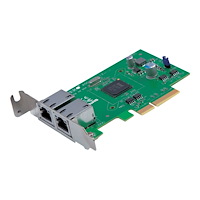 SUPER MICRO Computer Supermicro AOC-SGP-i2 - nätverksadapter - PCIe 2.1 x4 - Gigabit Ethernet x 2