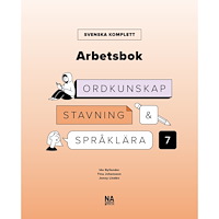 Jonny Lindén Svenska Komplett – Arbetsbok – Ordkunskap, stavning och språklära Åk 7 (häftad)