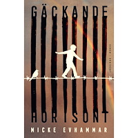 Micke Evhammar Gäckande horisont (bok, danskt band)