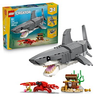 LEGO® LEGO® Creator 3 v 1 31381 Divoký žralok a truhla s pokladem