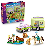 LEGO® LEGO® Friends 42695 Přívěs s koněm a hříbětem