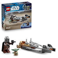 LEGO® LEGO® Star Wars™ 75436 Mandalorian a Grogu a spídrová motorka