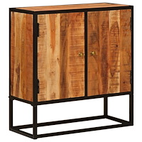 vidaXL Sideboard Beta Naturfärg 70 x 30 x 75 cm Massivt Akaciaträ