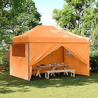 vidaXL Partytält Orange 279 x 410 x 315 cm Oxford Tyg
