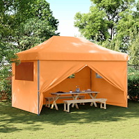 vidaXL Partytält Orange 292 x 440 x 315 cm Oxford Tyg