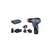 Bosch Group Bosch GSR 12V-35 FC Professional - borr/drivare - sladdlös - 2 hastigheter - 2 batterier