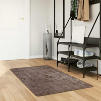 vidaXL Mattlöpare MARSA Grå 200 x 80 cm Polyester och PVC