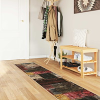 vidaXL Mattlöpare MARSA Flerfärgsdesign 450 x 50 cm Polyester och PVC