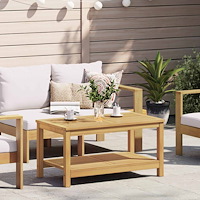 vidaXL Sidobord Olivenatur 90 x 50 x 45 cm Massivt Akaciaträ