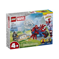LEGO LEGO Marvel Spidey Amazing Friends 11206 - Spidey on his Motorcycle vs. Rhino - byggsats