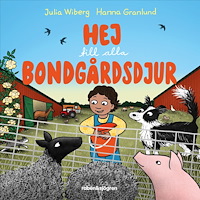 Julia Wiberg Hej till alla bondgårdsdjur (bok, board book)