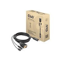 Club 3D Club 3D adapterkabel - HDMI/VGA/ljud - 2 m