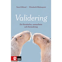 Sara Edlund Validering : för förståelse, samarbete och förändring (inbunden)