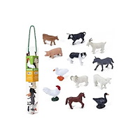 MOJO FUN LTD Farmland 12pc Assorted Animals