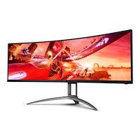 AOC AOC Gaming AG493UCX2 - AGON Series - LED-skärm - böjd - 49" - HDR