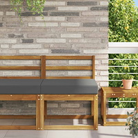 vidaXL Utomhus Soffa Kudde Antracit 60 x 60 x 8 cm Polyester