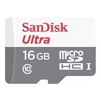 SANDISK SanDisk Ultra - flash-minneskort - 16 GB - microSDHC UHS-I