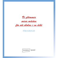 Pär Kregh Vi glömmer mina måsten för att skolas i en dikt (häftad)