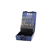 Bohrcraft Bohrcraft Spiralborsæt KG10 DIN 338 HSS-G 1-10,0mm 19 dele A...