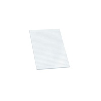 BANTEX Bantex 100051785, 210 x 297 mm (A4), Linjerat papper, 60 g/m...