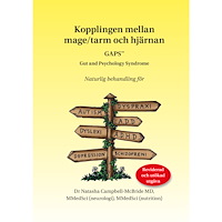 Natasha Campbell-McBride Kopplingen mellan mag/tarm och hjärna (häftad)