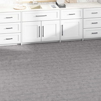 vidaXL Golvplankor 36 pcs Cement Brun 5,02 m² PVC