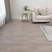 vidaXL Golvplankor 55 pcs Taupe 5,11 m² PVC