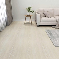 vidaXL Golvplankor 55 pcs Beige 5,11 m² PVC