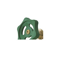 BROEN Bridgehuvud med handhjul DN25