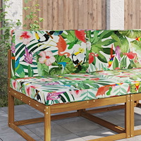 vidaXL Utomhus Soffa Kudde 2 pcs färgstark Polyester