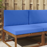 vidaXL Utomhus Soffa Kudde 2 pcs Turkos Polyester