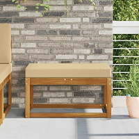 vidaXL Utomhus sitskudde Beige 80 x 40 x 8 cm 100% Polyester