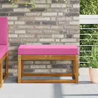 vidaXL Sittkudde Rosa 80 x 40 x 8 cm 100% Polyester