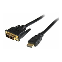 StarTech.com StarTech.com 0,5 m HDMI till DVI-D-kabel – M/M - adapterkabel - HDMI / DVI - 50 cm