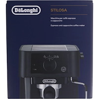 Delonghi De'Longhi Stilosa EC235.BK - kaffemaskin med mjölkskummare - 15 bar - svart