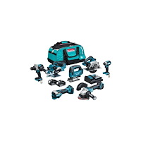 Makita Makita DLX7019TX1, Cordless circular saw, Sladdlös kombiborr...