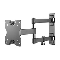 Deltaco DELTACO ARM-1204 konsol - fullständig rörelse - för TV/monitor - svart