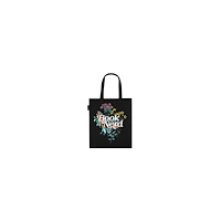 Out of Print Book Nerd Floral Tote Bag
