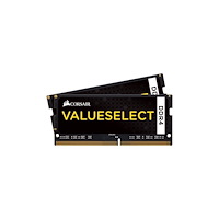 Corsair Microsystems CORSAIR Value Select - DDR4 - sats - 16 GB: 2 x 8 GB - SO DIMM 260-pin - 2133 MHz / PC4-17000 - ej buffrad