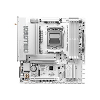 ASRock ASRock B850M Challenger WiFi White - moderkort - micro ATX - Socket AM5 - AMD B850