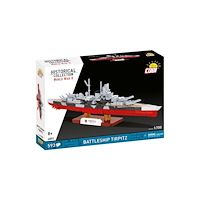 COBI TOYS 600  PCS HC WWII /4853/ Battleship TIRPITZ scale 1:700