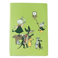 Anglo Nordic Anteckningsbok Mumin linjerat A5 Party