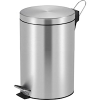 V-Part Pedalhink, V-del, matt stål, stål, 20 l, med innerhink av pl...