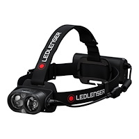 Leatherman Tool Group Ledlenser H-Series H19R Core - huvudficklampa - LED x 2 - vitt ljus - 6000-7500 K - svart