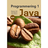 Magnus Lilja Programmering 1 java, bok, Gy25 (bok, spiral)